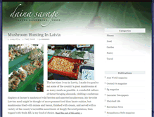 Tablet Screenshot of dainasavage.com